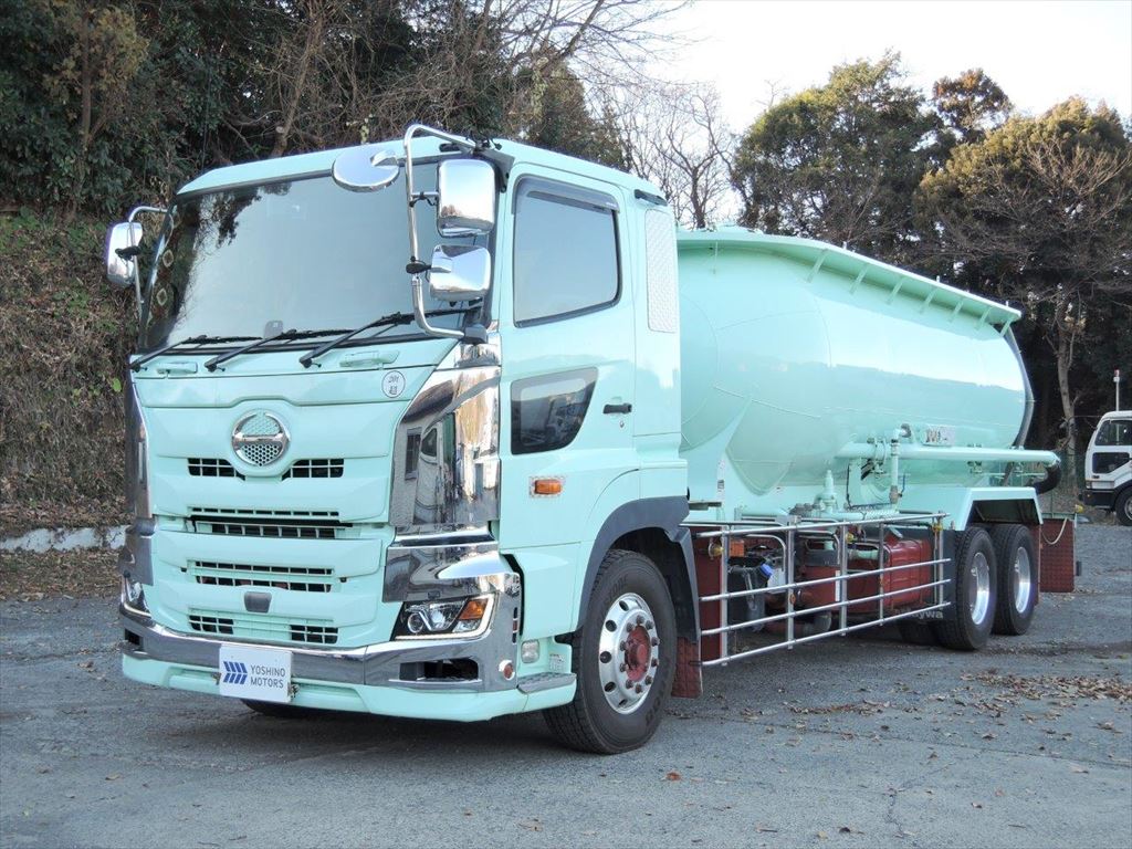 中古粉粒体運搬車 日野 プロフィア