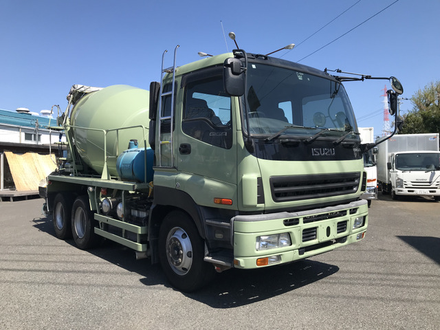 中古ミキサー車(生コン車) いすゞ ギガ