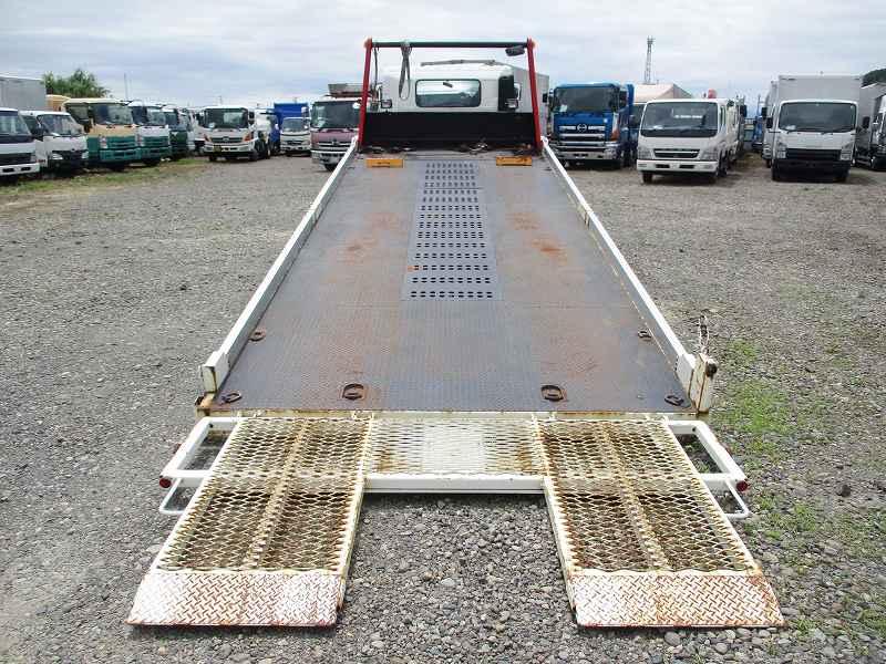 中古キャリアカー 積載車 日野 レンジャー B050 4tワイドセフティローダーです 中古トラック詳細 中古トラック トレーラー バスの情報なら トラックバンク