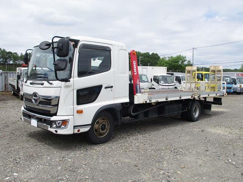 中古キャリアカー 積載車 日野 レンジャー B050 4tワイドセフティローダーです 中古トラック詳細 中古トラック トレーラー バスの情報なら トラックバンク