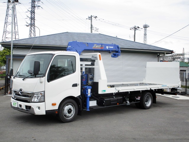 中古キャリアカー 積載車 日野 デュトロ R3デュトロ クレーン付セーフティーローダー 積載2 6t 中古トラック詳細 中古トラック トレーラー バスの情報なら トラックバンク