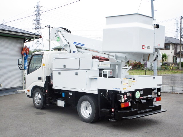 中古高所作業車 日野 デュトロ