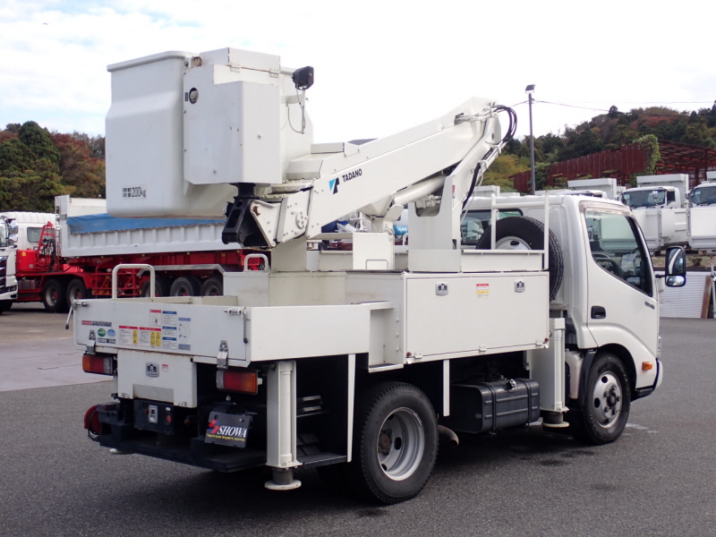 中古高所作業車 日野 デュトロ