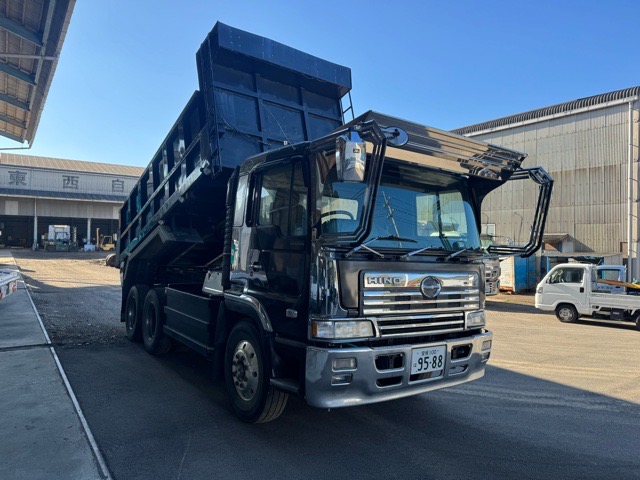 中古ダンプ 日野 プロフィア /車検満タンH7プロフィアV8ボルト止め