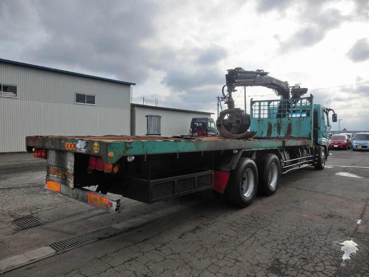 中古クレーン 三菱ふそう スーパーグレート