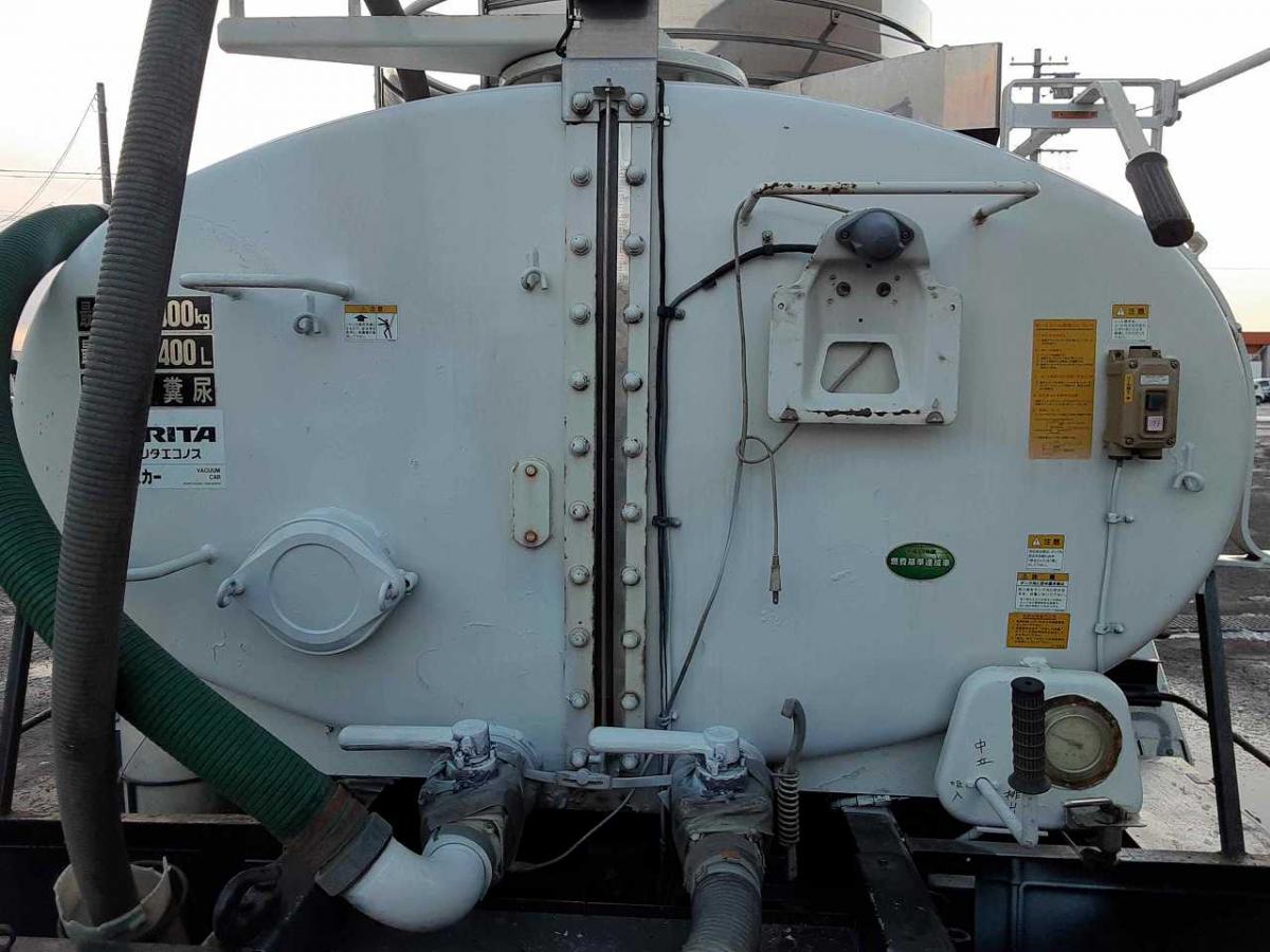 中古タンクローリー 日野 レンジャー