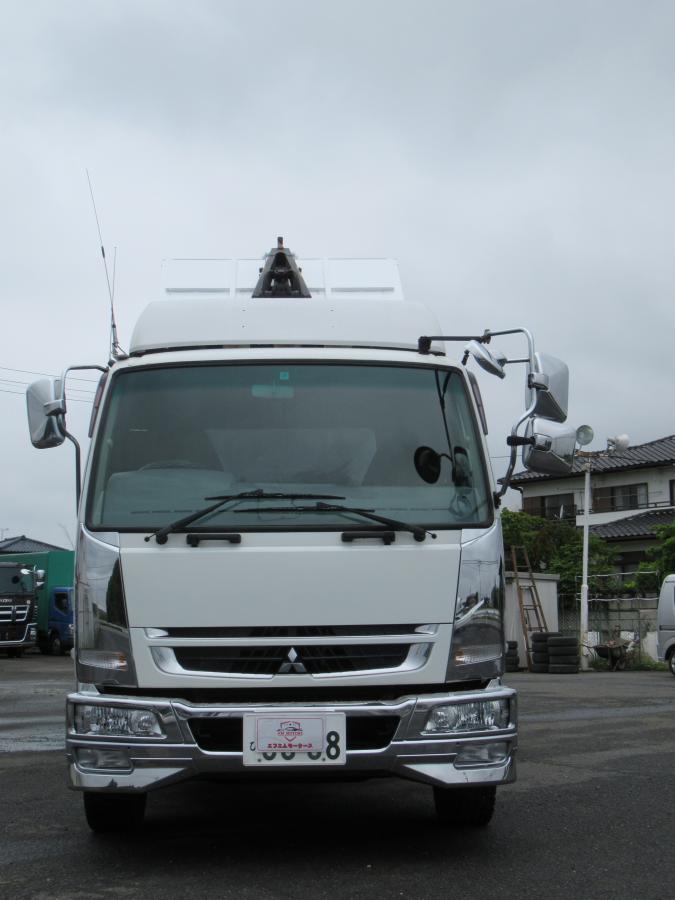 中古コンテナ車 三菱ふそう ファイター