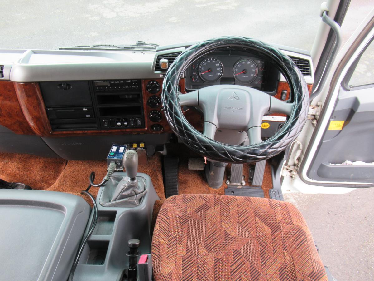 中古コンテナ車 三菱ふそう ファイター
