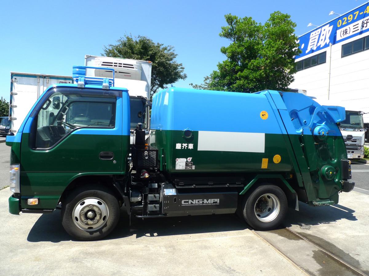 中古塵芥車(パッカー車) いすゞ エルフ