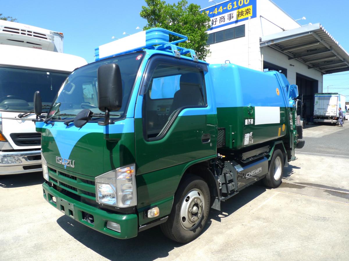 中古塵芥車(パッカー車) いすゞ エルフ