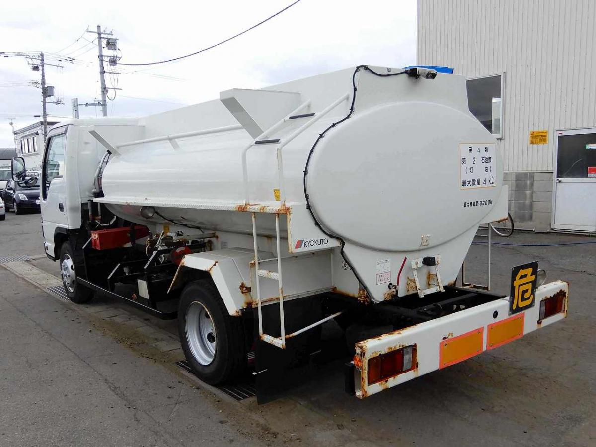 中古タンクローリー いすゞ エルフ