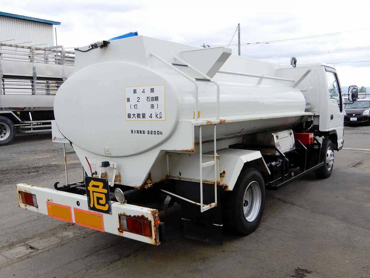 中古タンクローリー いすゞ エルフ