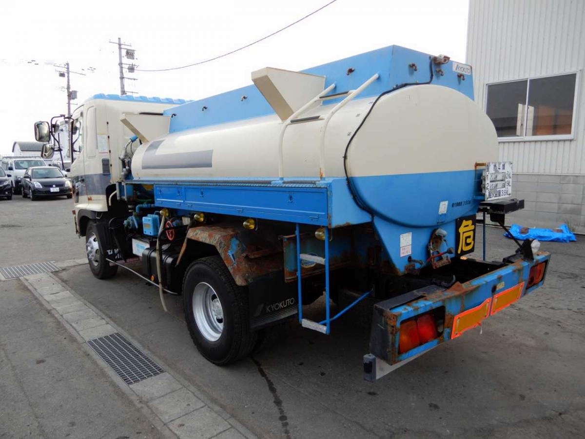 中古タンクローリー 日野 レンジャー