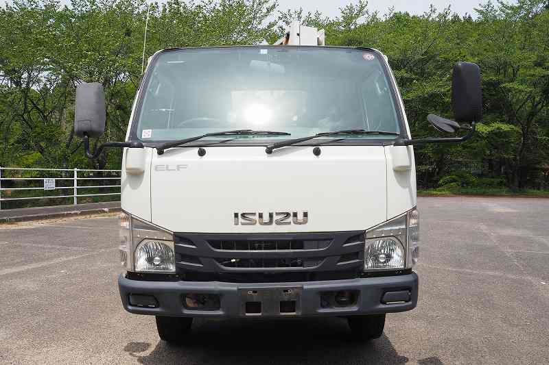 中古高所作業車 いすゞ エルフ