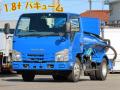 中古糞尿車(バキュームカー) いすゞ エルフ