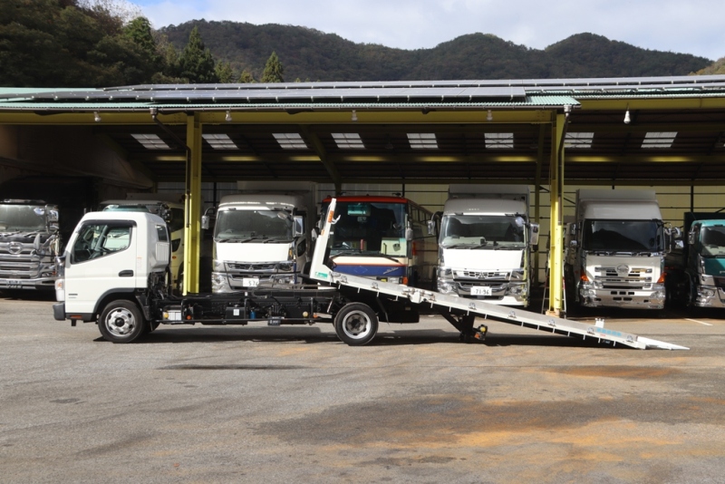 中古平ボディ 三菱ふそう キャンター