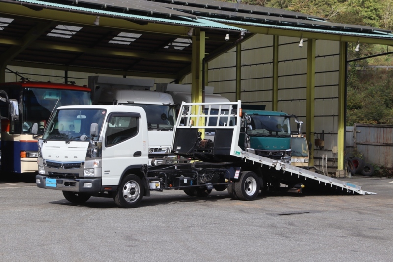 中古平ボディ 三菱ふそう キャンター