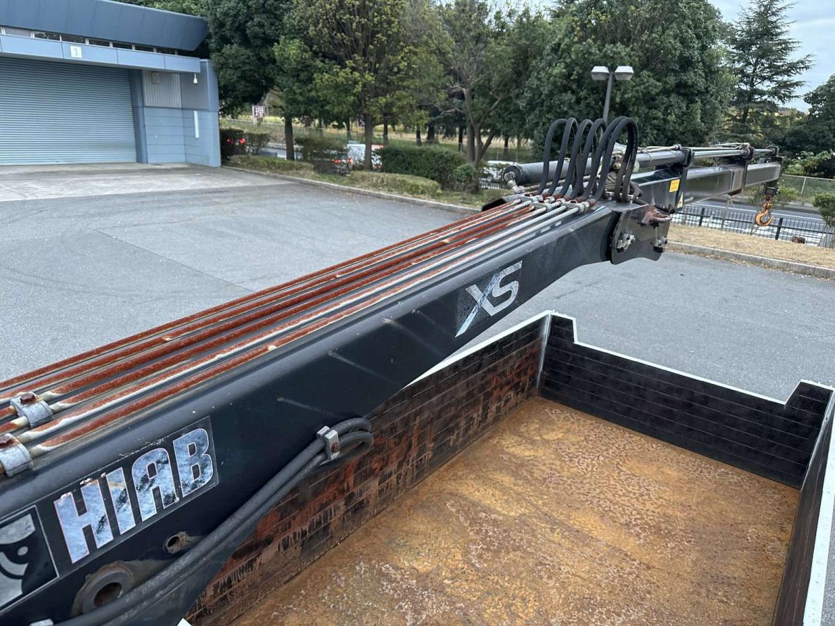 中古クレーン 三菱ふそう キャンター