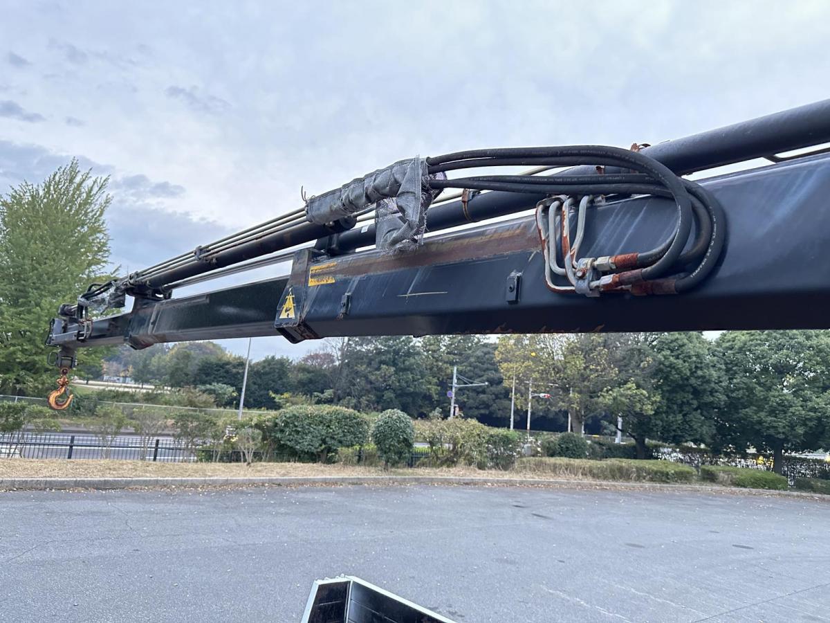 中古クレーン 三菱ふそう キャンター