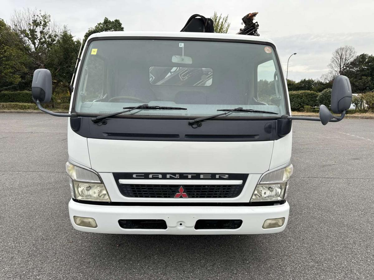 中古クレーン 三菱ふそう キャンター