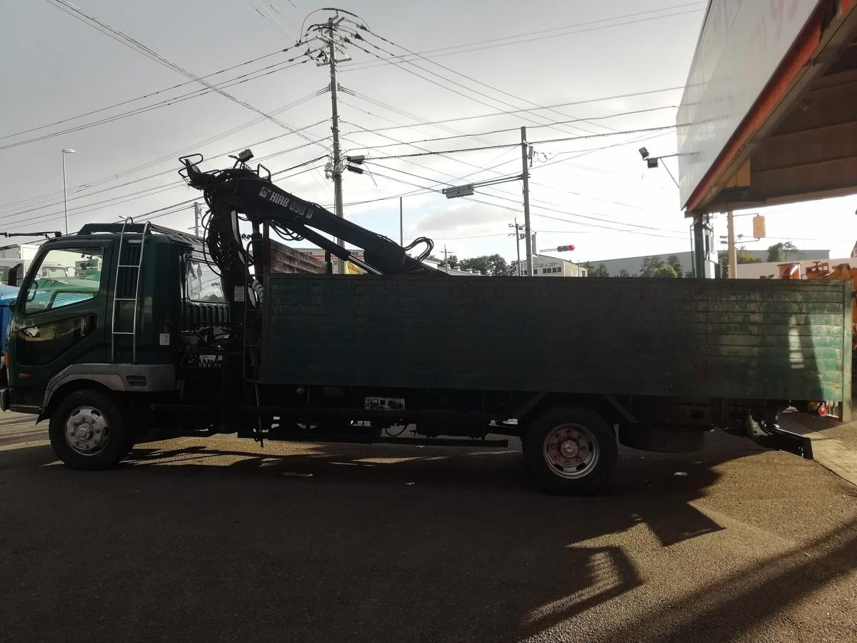 中古クレーン 三菱ふそう ファイター