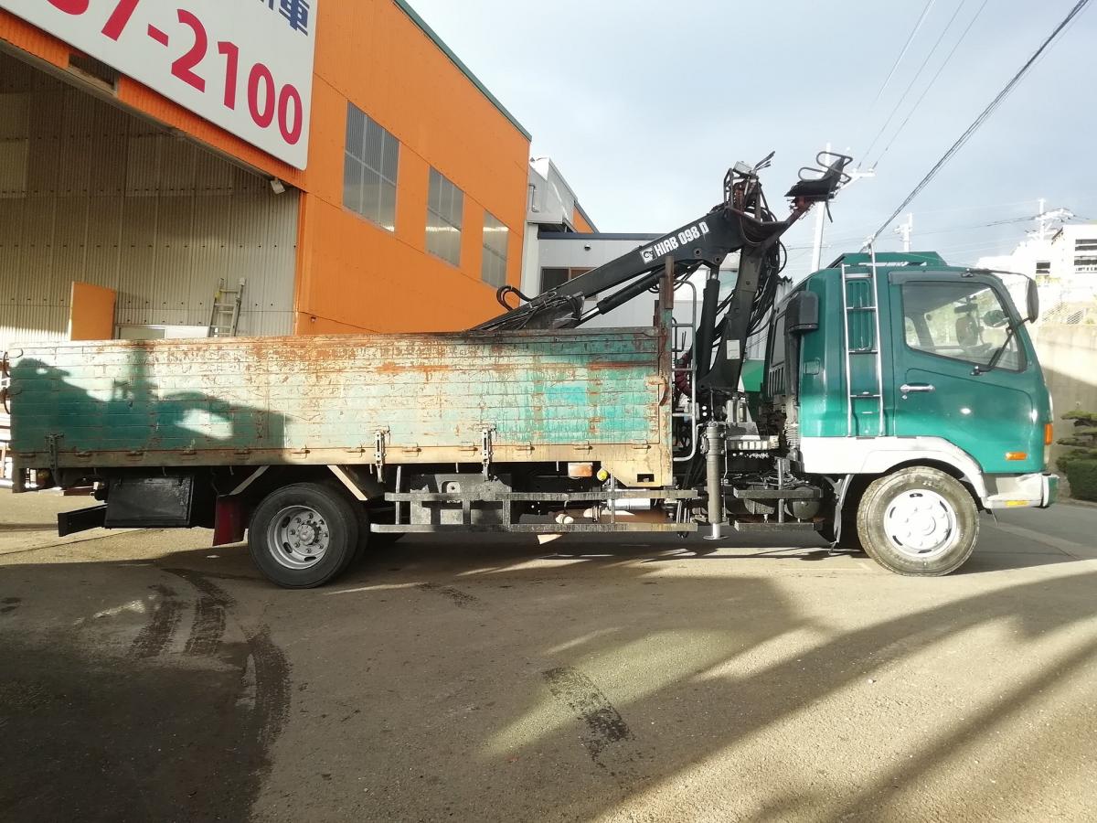 中古クレーン 三菱ふそう ファイター