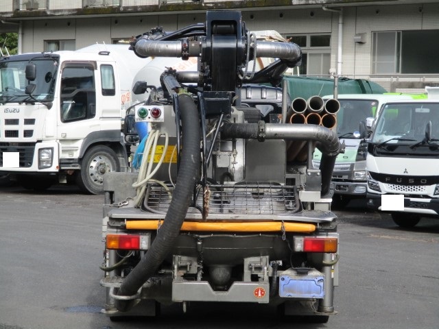 中古コンクリートポンプ車 日野 デュトロ