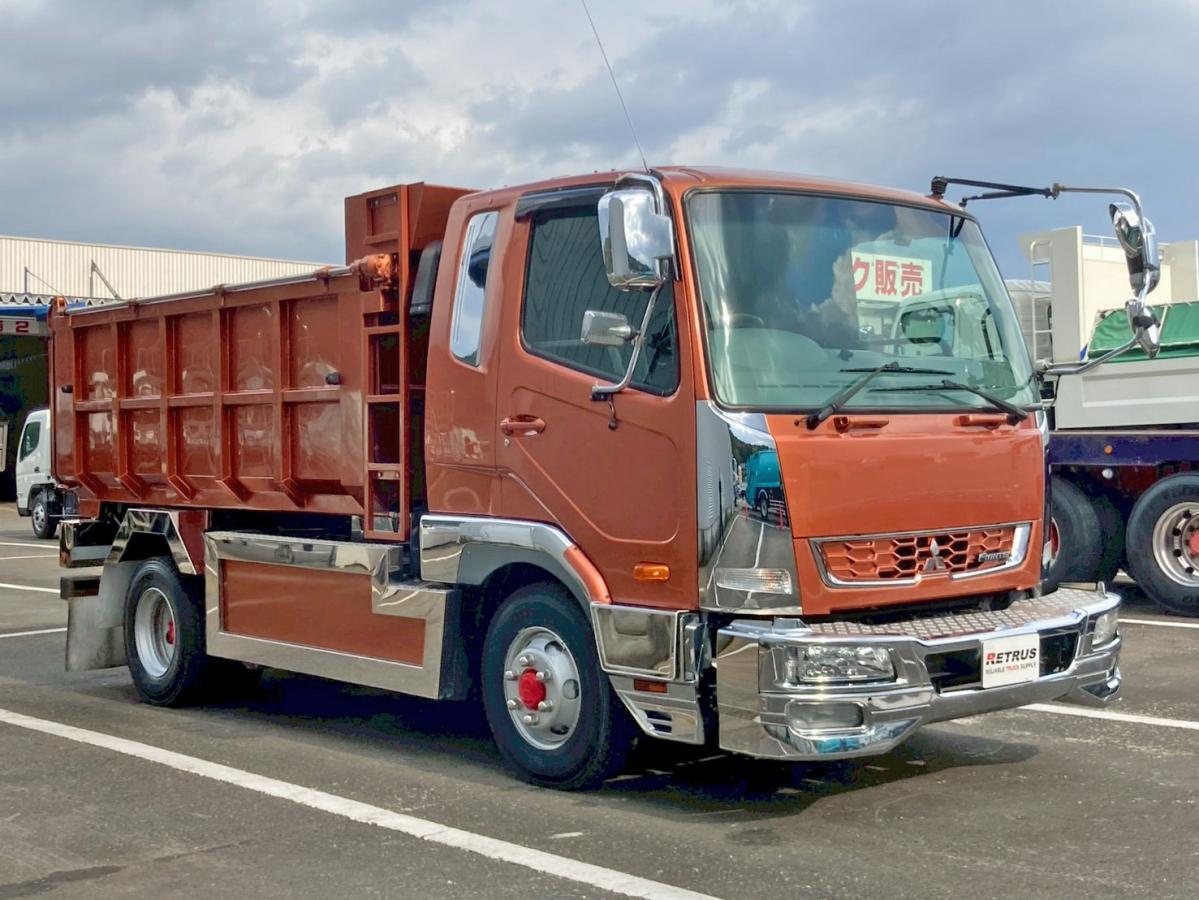 中古深ダンプ 三菱ふそう ファイター