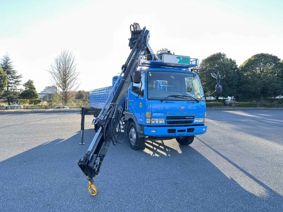 中古クレーン 三菱ふそう ファイター