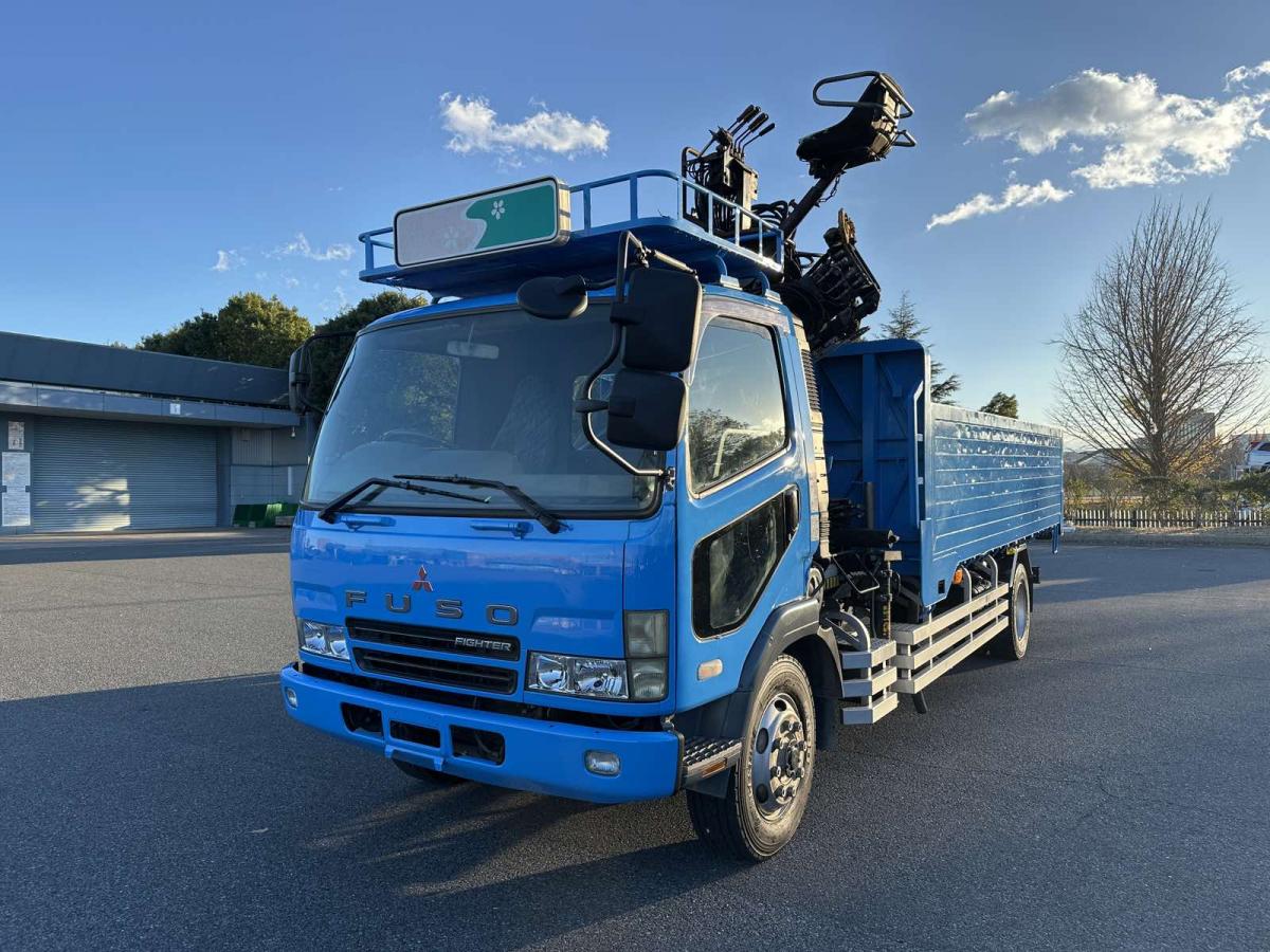 中古クレーン 三菱ふそう ファイター