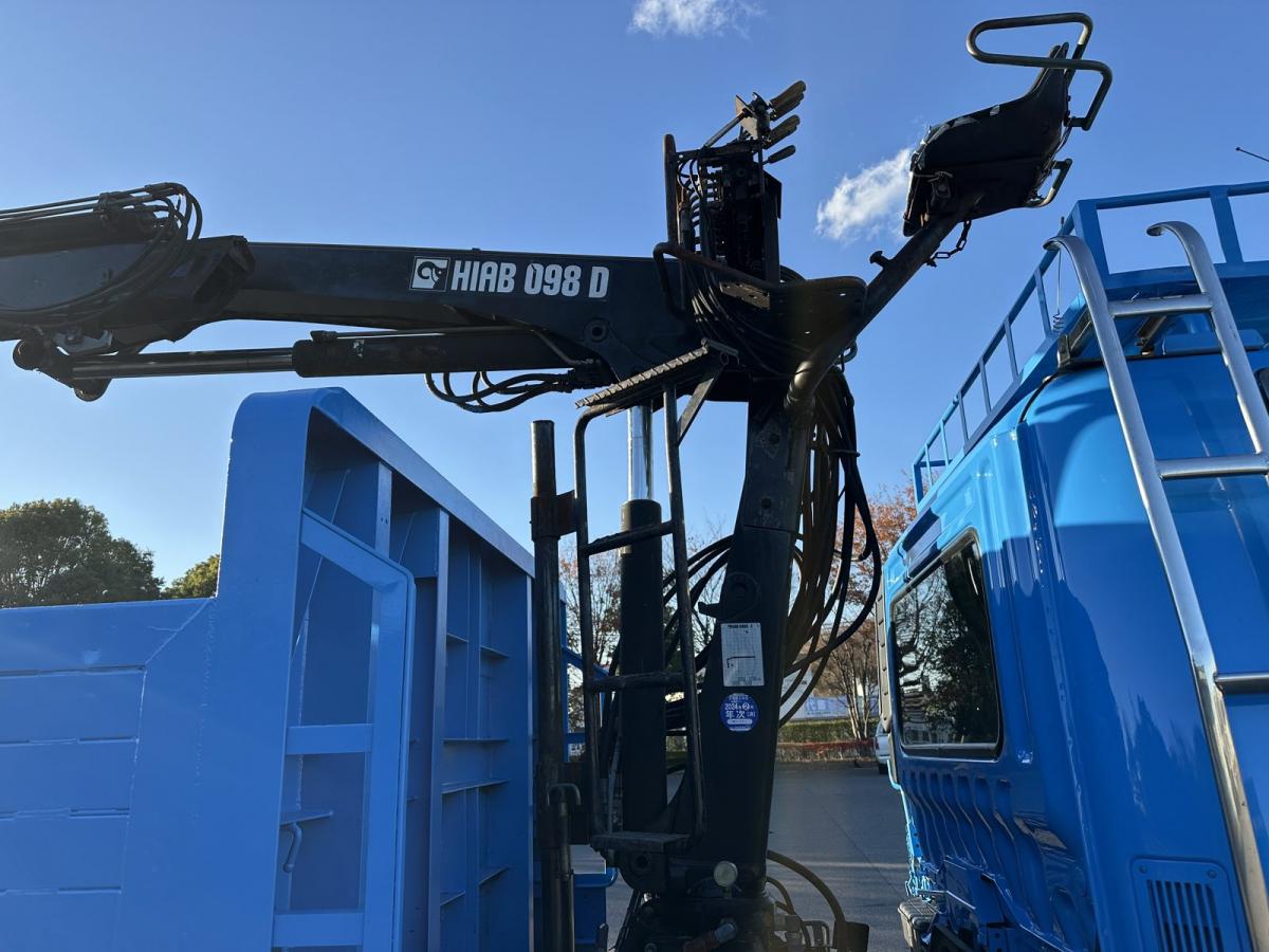 中古クレーン 三菱ふそう ファイター