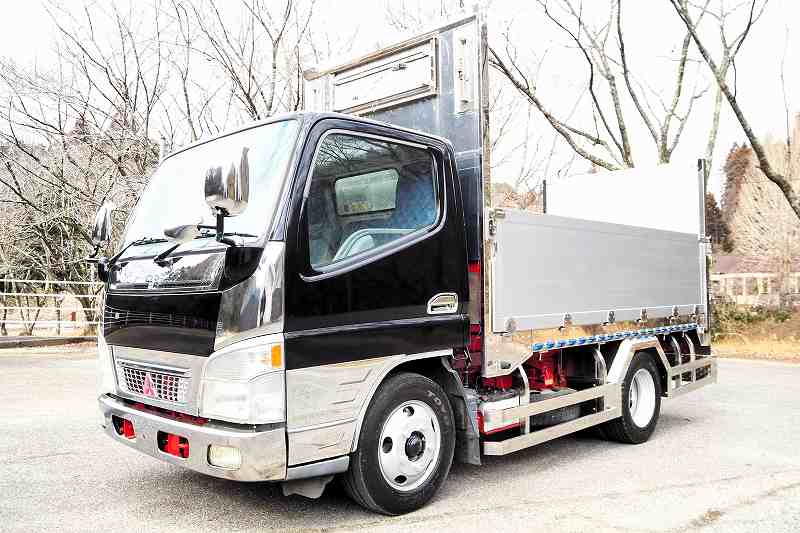 中古平アルミブロック 三菱ふそう キャンター