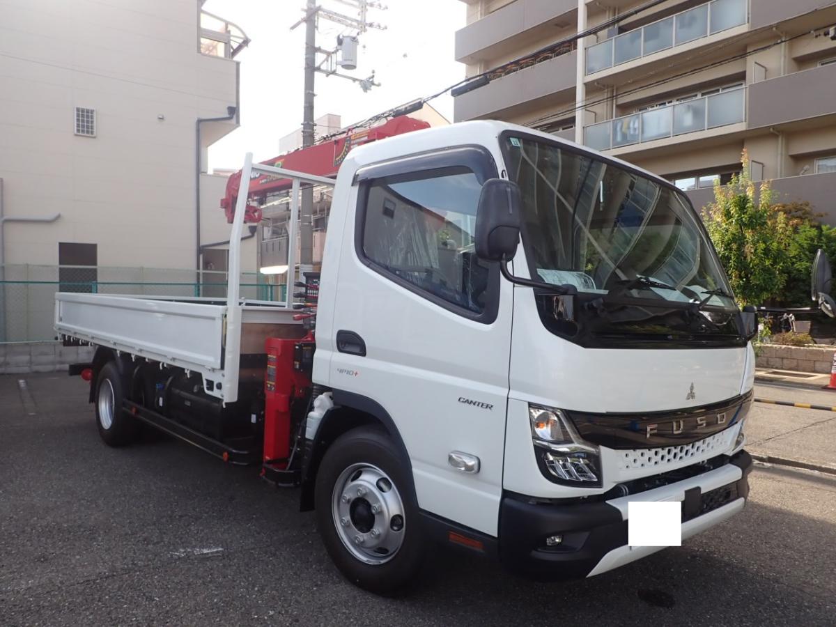 中古クレーン 三菱ふそう キャンター