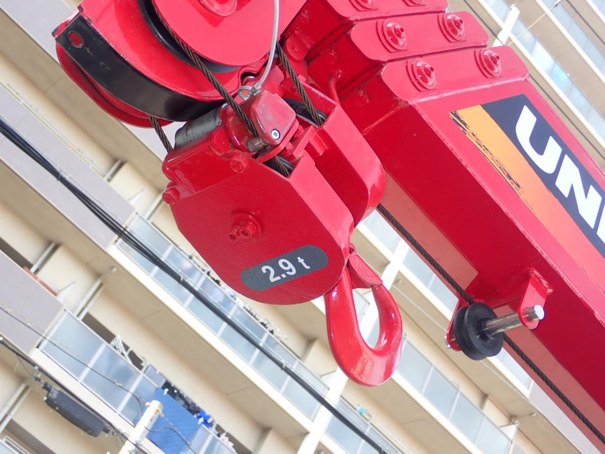 中古クレーン 三菱ふそう キャンター