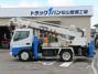 中古穴掘建柱車 三菱ふそう キャンター