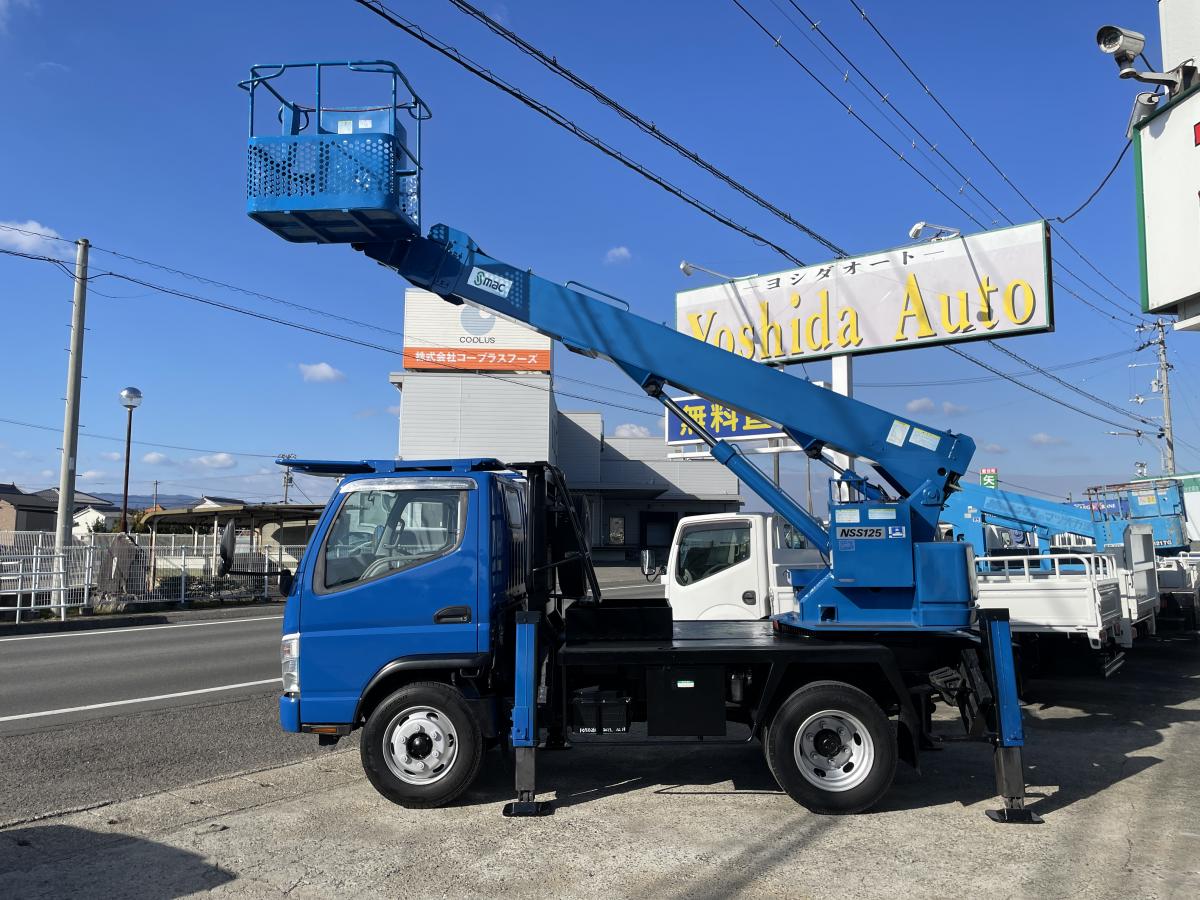 中古高所作業車 三菱ふそう キャンター