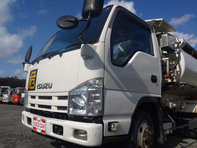 中古タンクローリー いすゞ エルフ