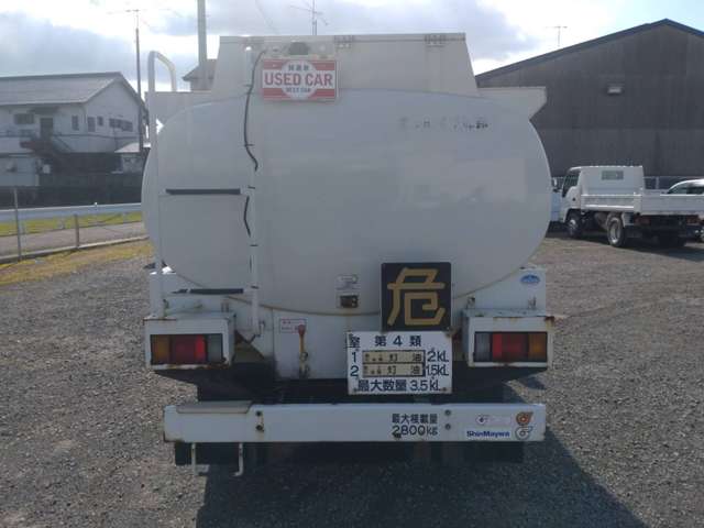 中古タンクローリー いすゞ エルフ