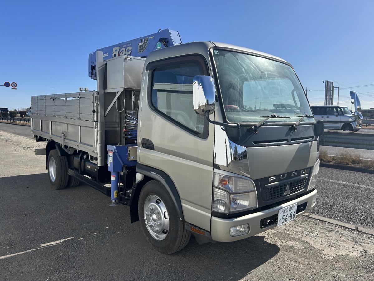 中古クレーン 三菱ふそう キャンター