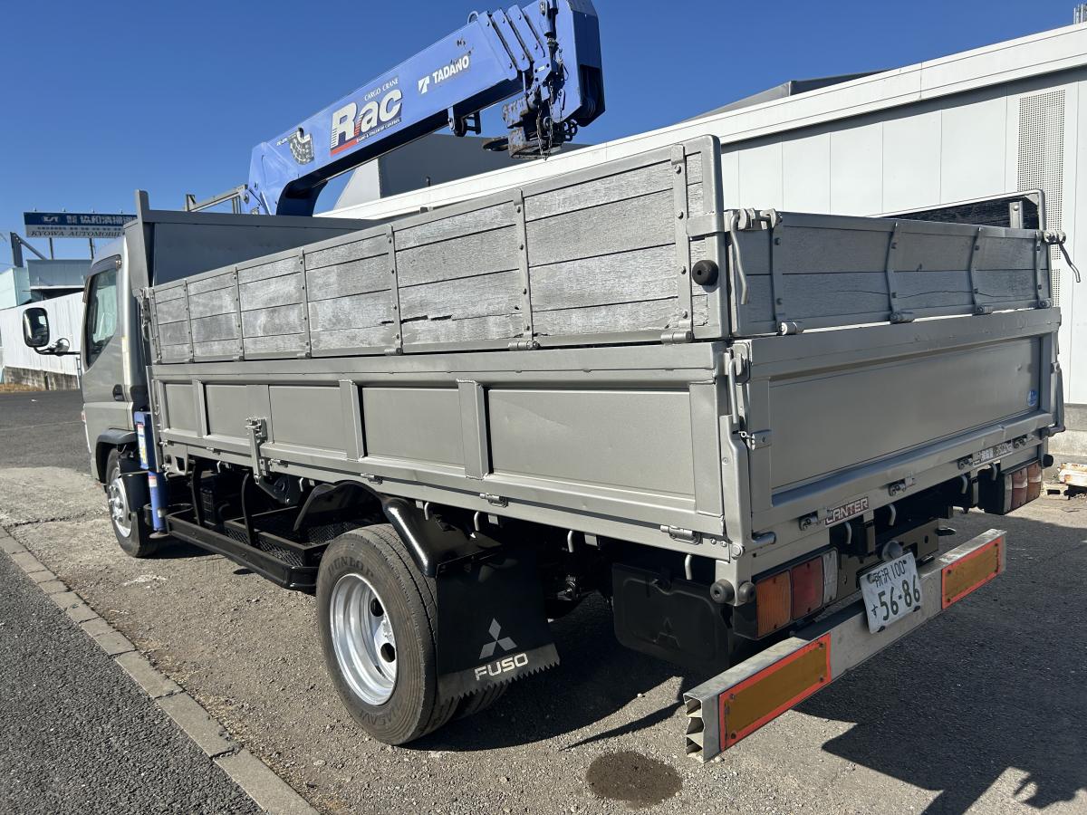 中古クレーン 三菱ふそう キャンター