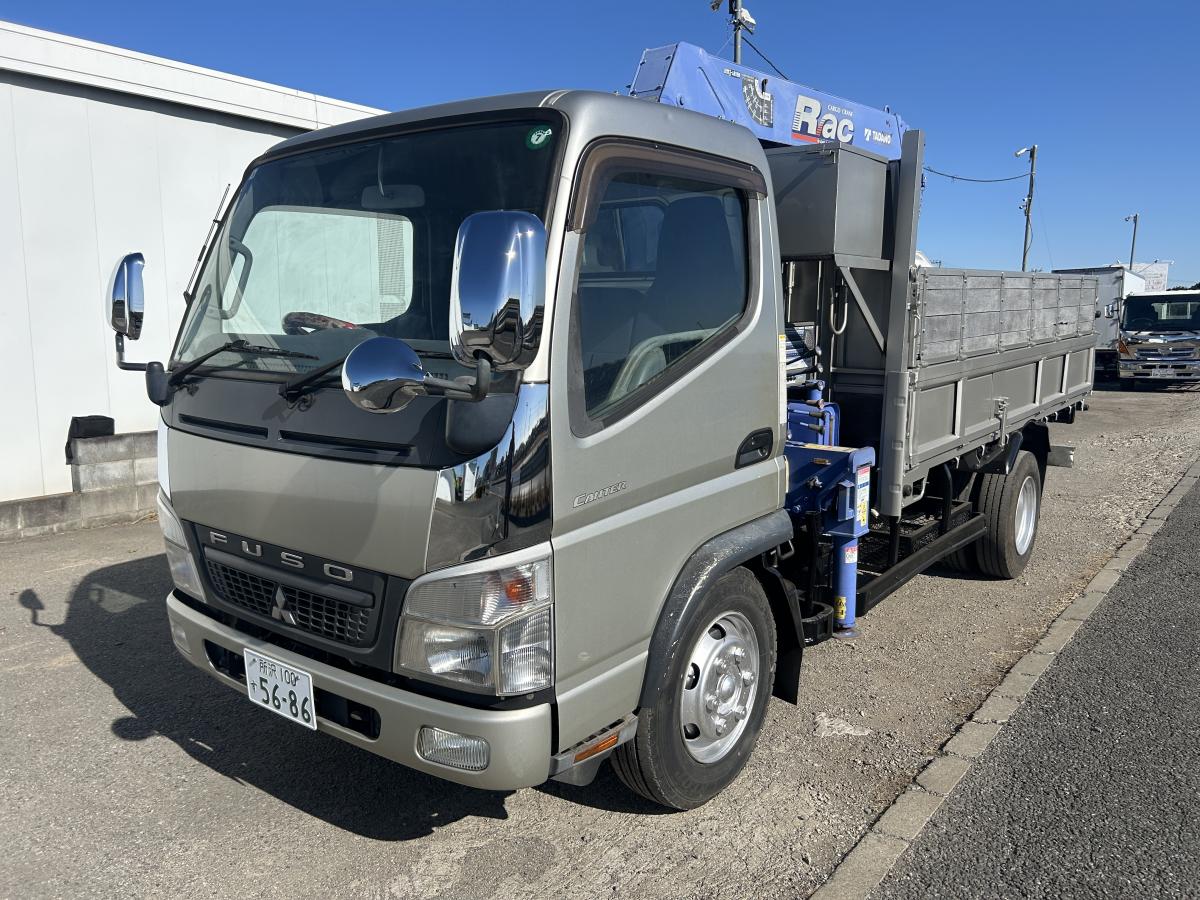 中古クレーン 三菱ふそう キャンター