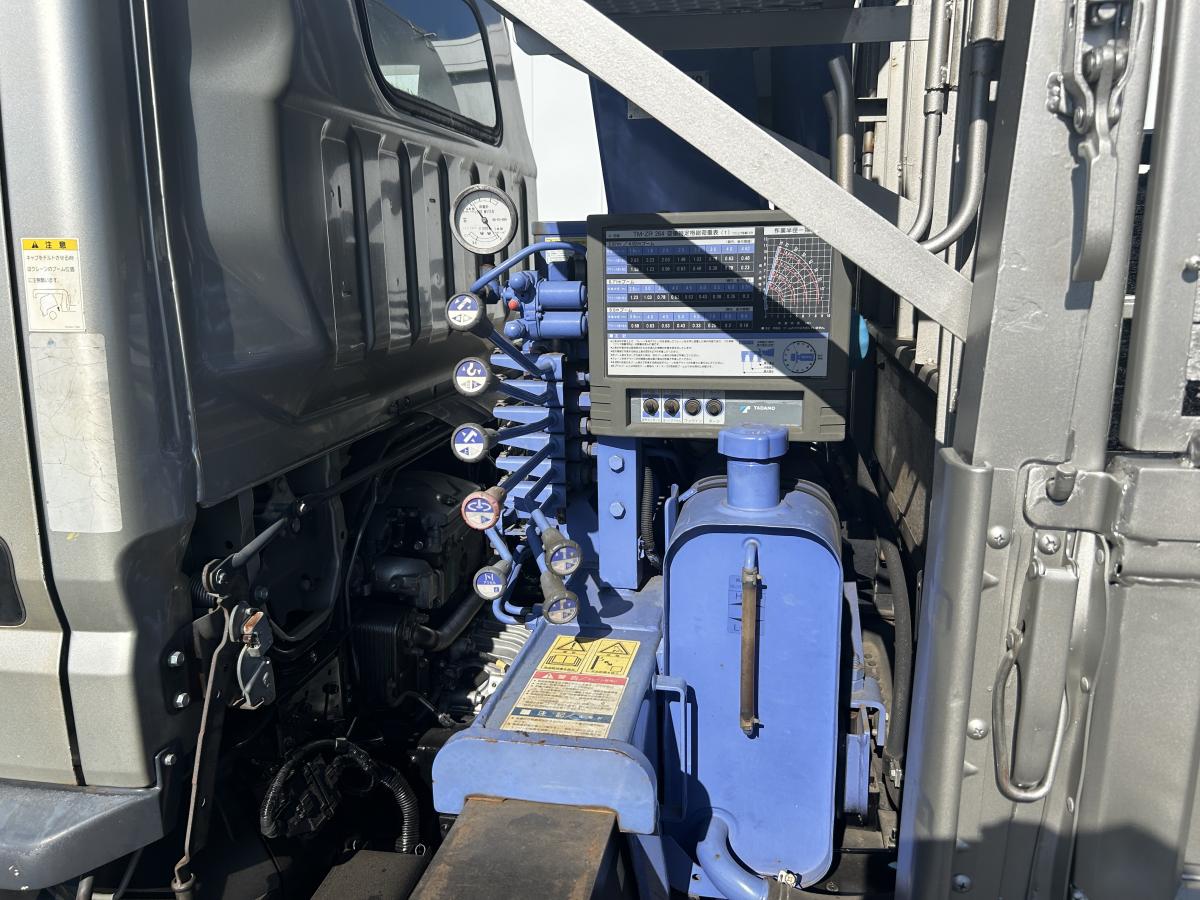 中古クレーン 三菱ふそう キャンター