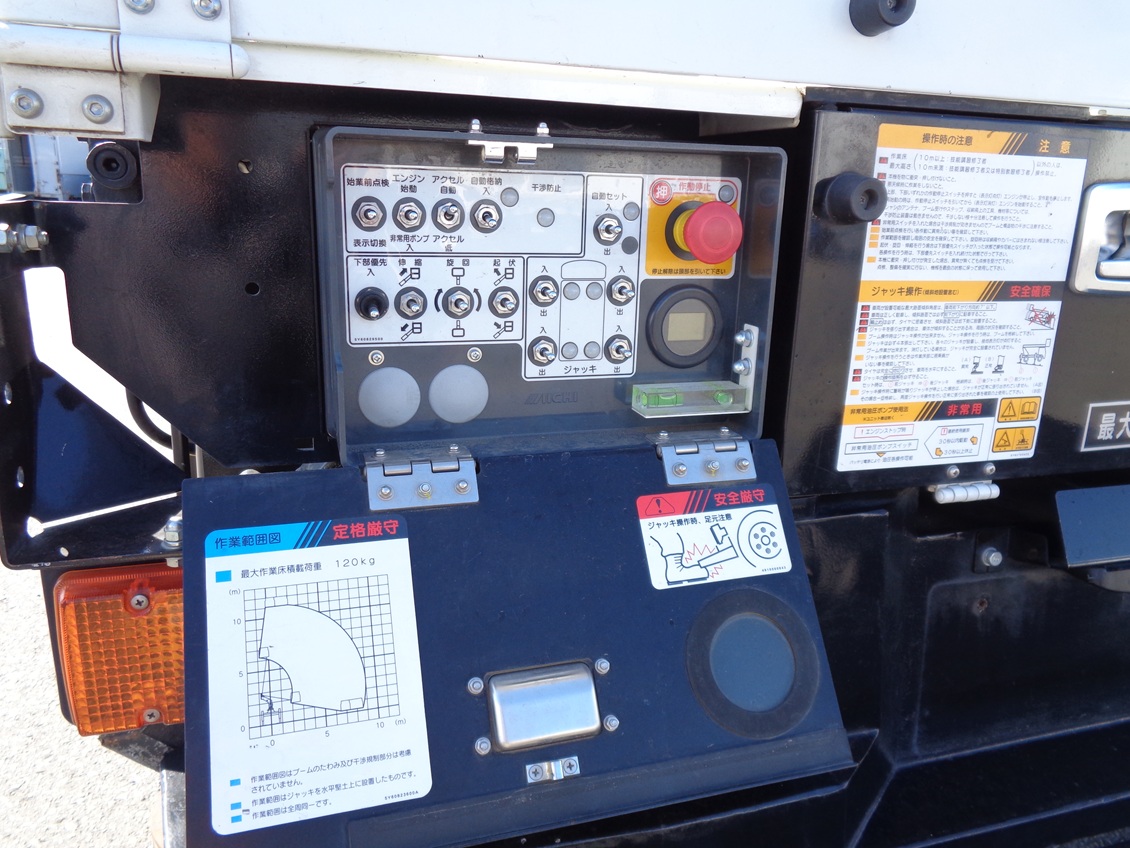 中古高所作業車 日野 デュトロ