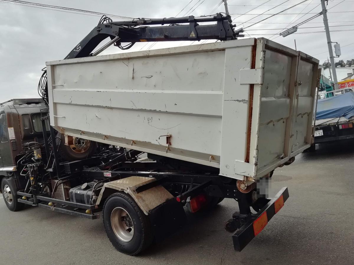 中古コンテナ車 日野 レンジャー