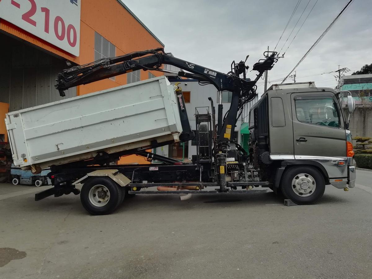 中古コンテナ車 日野 レンジャー