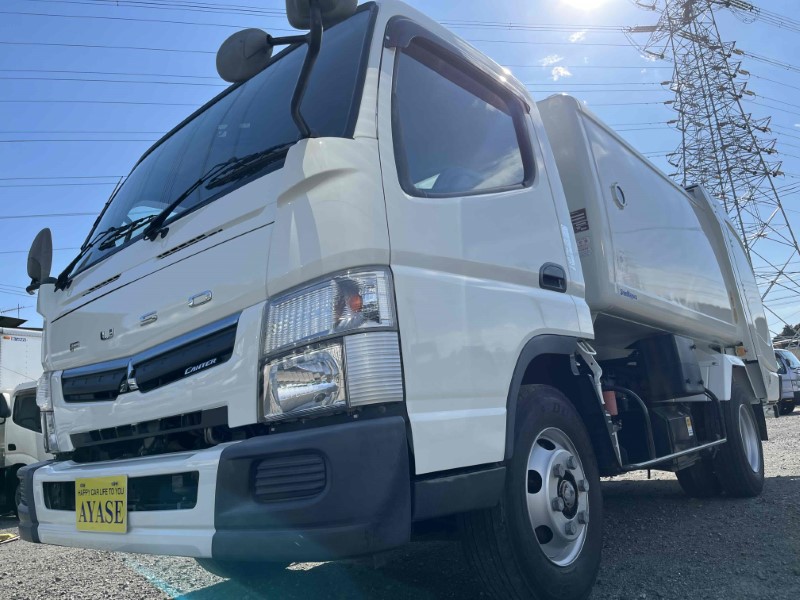 中古塵芥車(パッカー車) 三菱ふそう キャンター