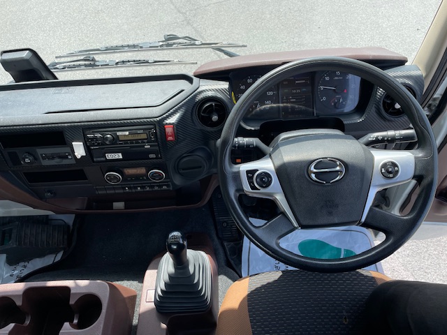 中古ミキサー車(生コン車) 日野 レンジャー