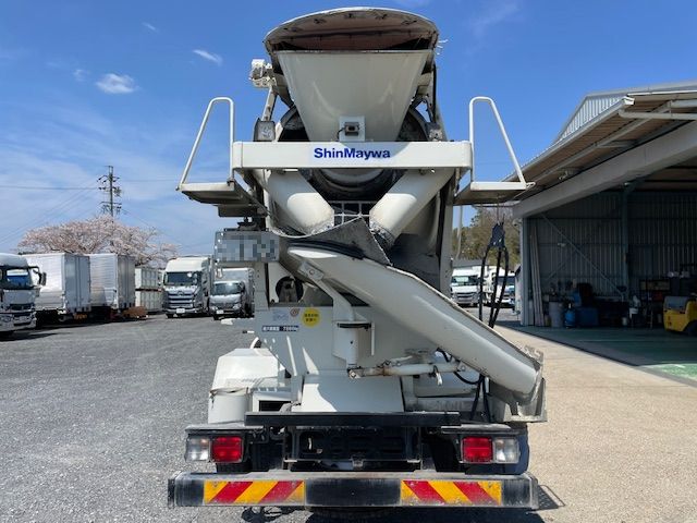 中古ミキサー車(生コン車) 日野 レンジャー