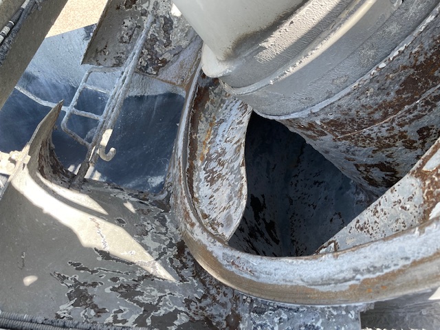 中古ミキサー車(生コン車) 日野 レンジャー