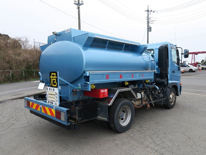 中古タンクローリー 日野 レンジャー